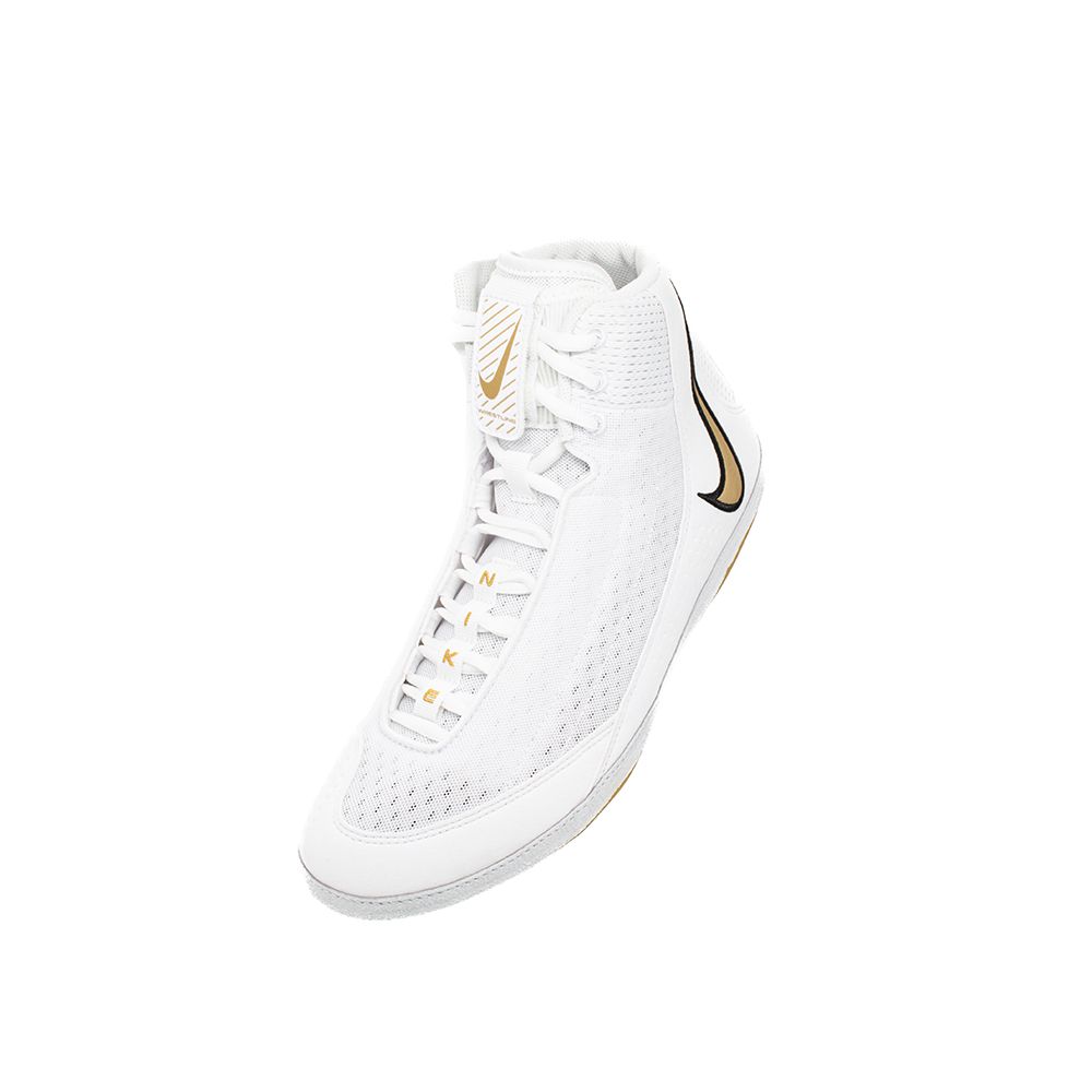 Nike Ringerschuhe Inflict 4, Weiß-Gold 8