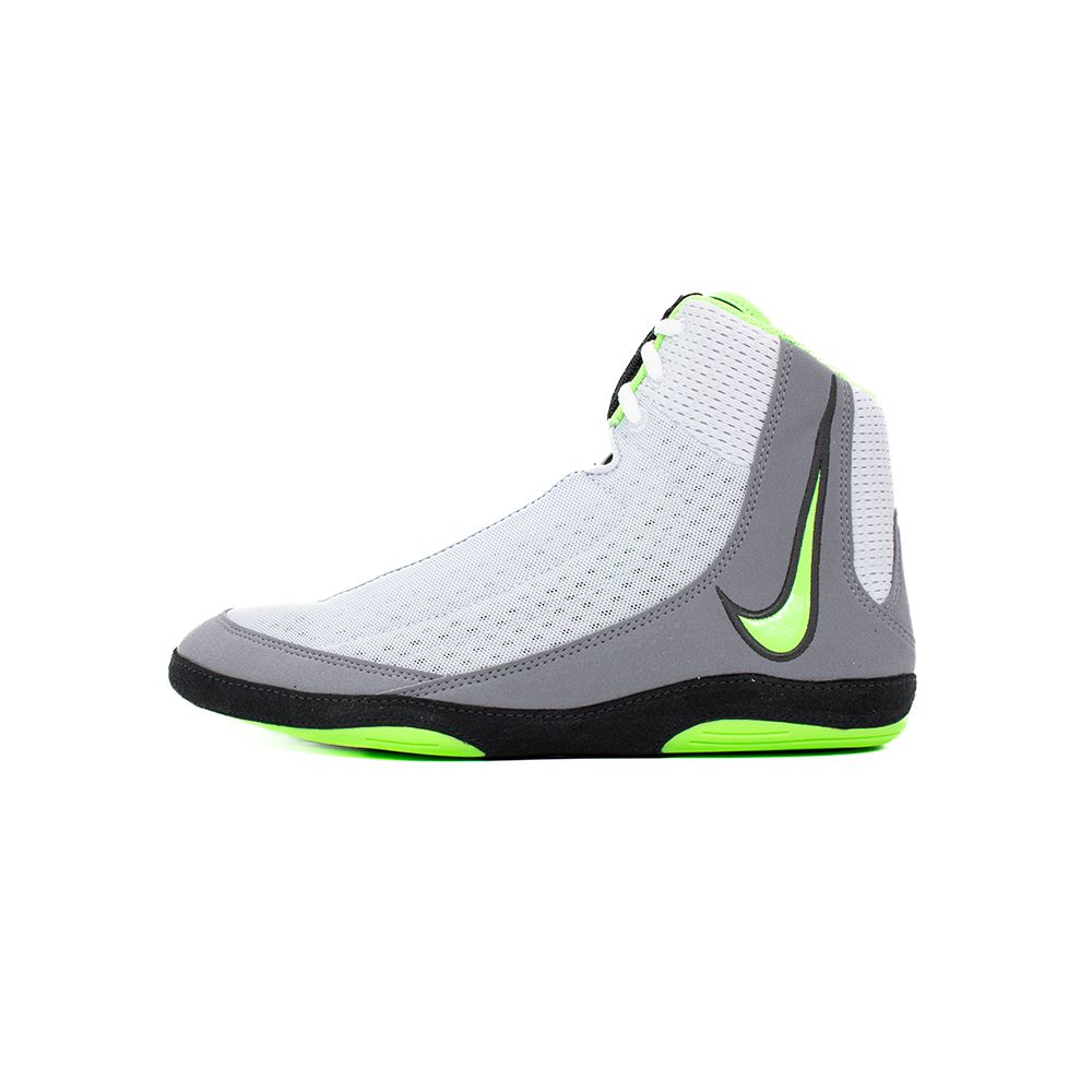 Nike Ringerschuhe Inflict 4, Weiß-Grau-Grün 2