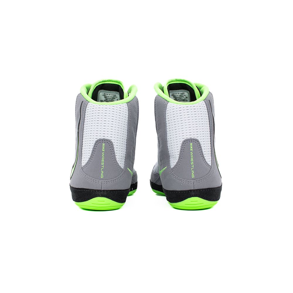 Nike Ringerschuhe Inflict 4, Weiß-Grau-Grün 4