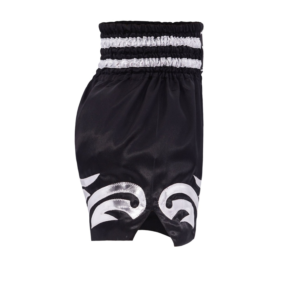 Top King Muay Thai Shorts TKTBS-094, Schwarz