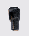 Fly Boxhandschuhe Superlace 2 mit Schnürung, Schwarz-Gold