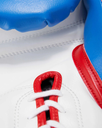 Fly Boxhandschuhe Superlace X mit Schnürung, Blau-Weiß-Rot
