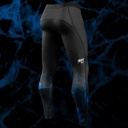 Hayabusa UFC Compression Pants, Schwarz-Blau 2