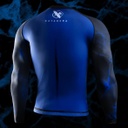 Hayabusa UFC Rash Guard, Schwarz-Blau 2