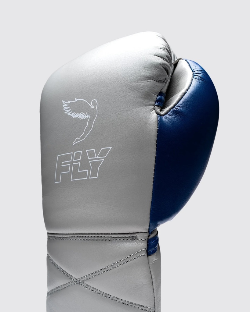 Fly Boxhandschuhe Superlace Pro X 2, Grau-Blau 4