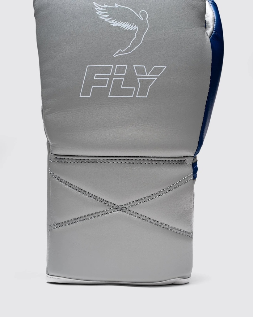 Fly Boxhandschuhe Superlace 6 Pro X 2, Grau-Blau 7