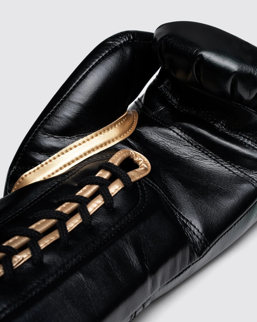 Fly Boxhandschuhe Superlace Pro X 2, Schwarz-Gold 7