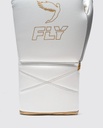 Fly Boxhandschuhe Superlace Pro X 2, Weiß-Grau-Gold 6
