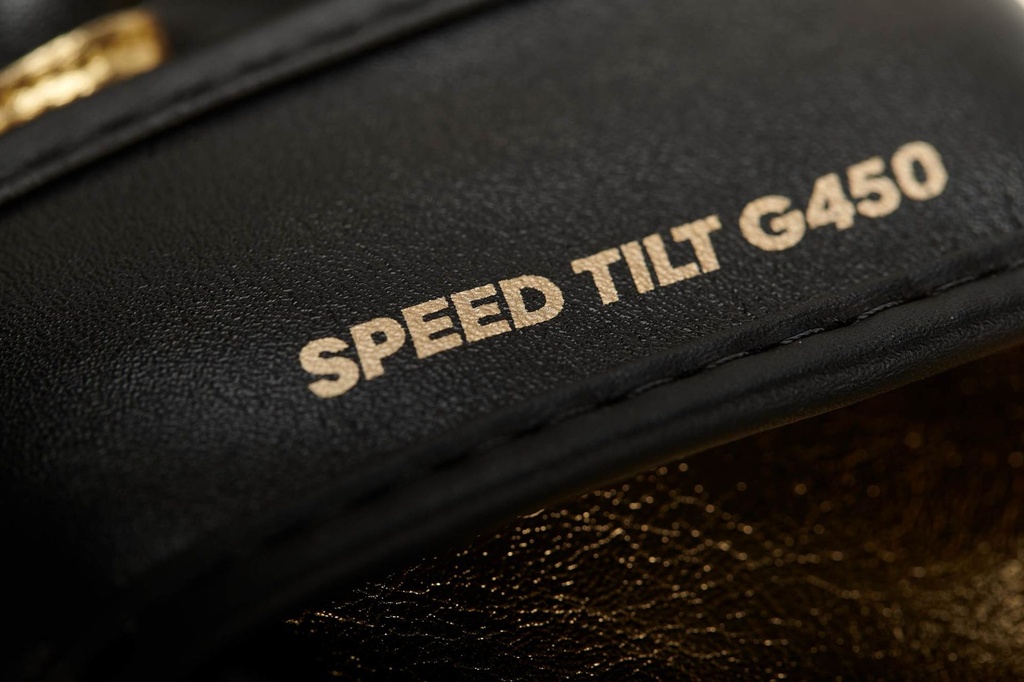 adidas MMA Handschuhe Sparring Speed Tilt 450, Schwarz-Gold