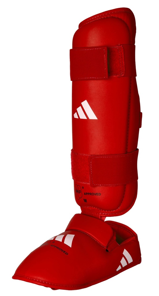 adidas Schienbeinschoner Karate WKF, Rot