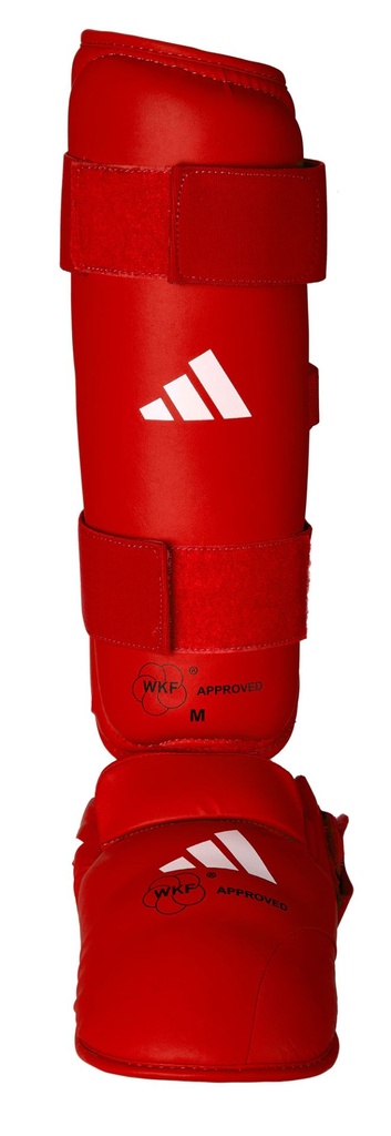 adidas Schienbeinschoner Karate WKF, Rot