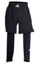 adidas Training Boxhose Wear Tech mit Compression Pants, Schwarz