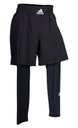 adidas Training Boxhose Wear Tech mit Compression Pants, Schwarz