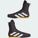 adidas Boxschuhe Box Hog 4, Schwarz-Weiß-Gelb