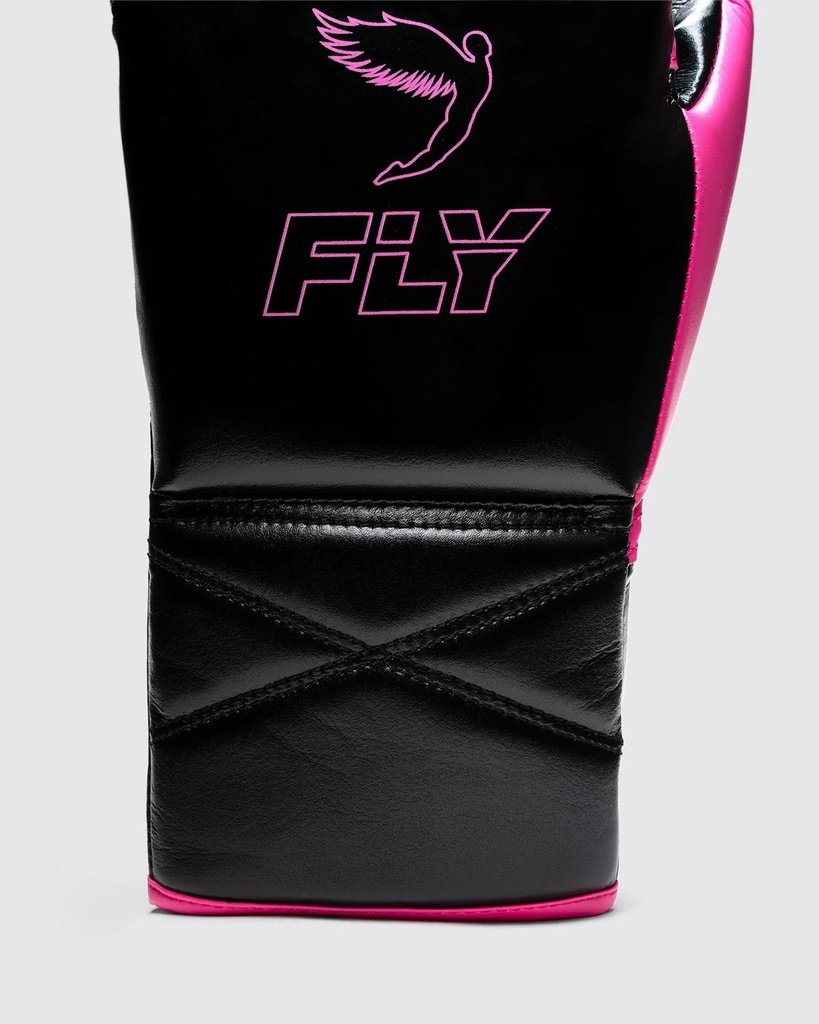 Fly Boxhandschuhe Superlace Pro X 2, Schwarz-Pink 6