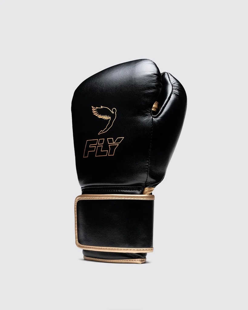 Fly Boxhandschuhe Superloop Pro X 2, Schwarz-Gold 2
