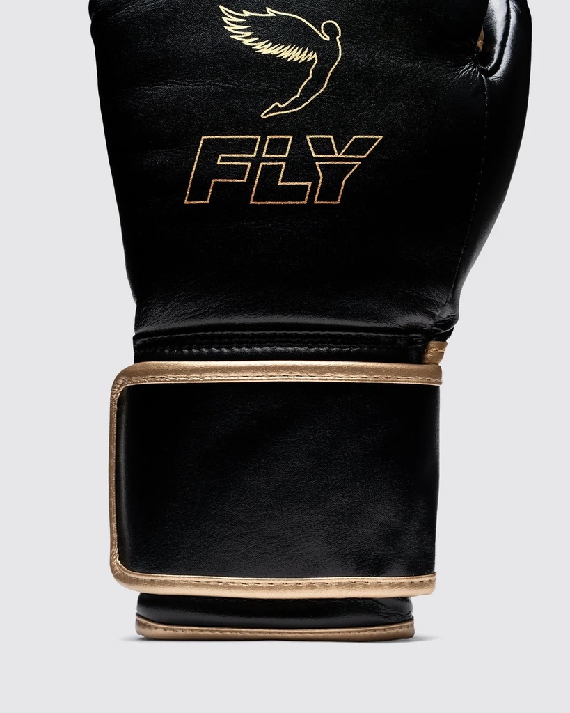 Fly Boxhandschuhe Superloop Pro X 2, Schwarz-Gold 6