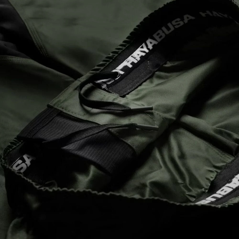 Hayabusa Fight Shorts Apex Long, Grün 5