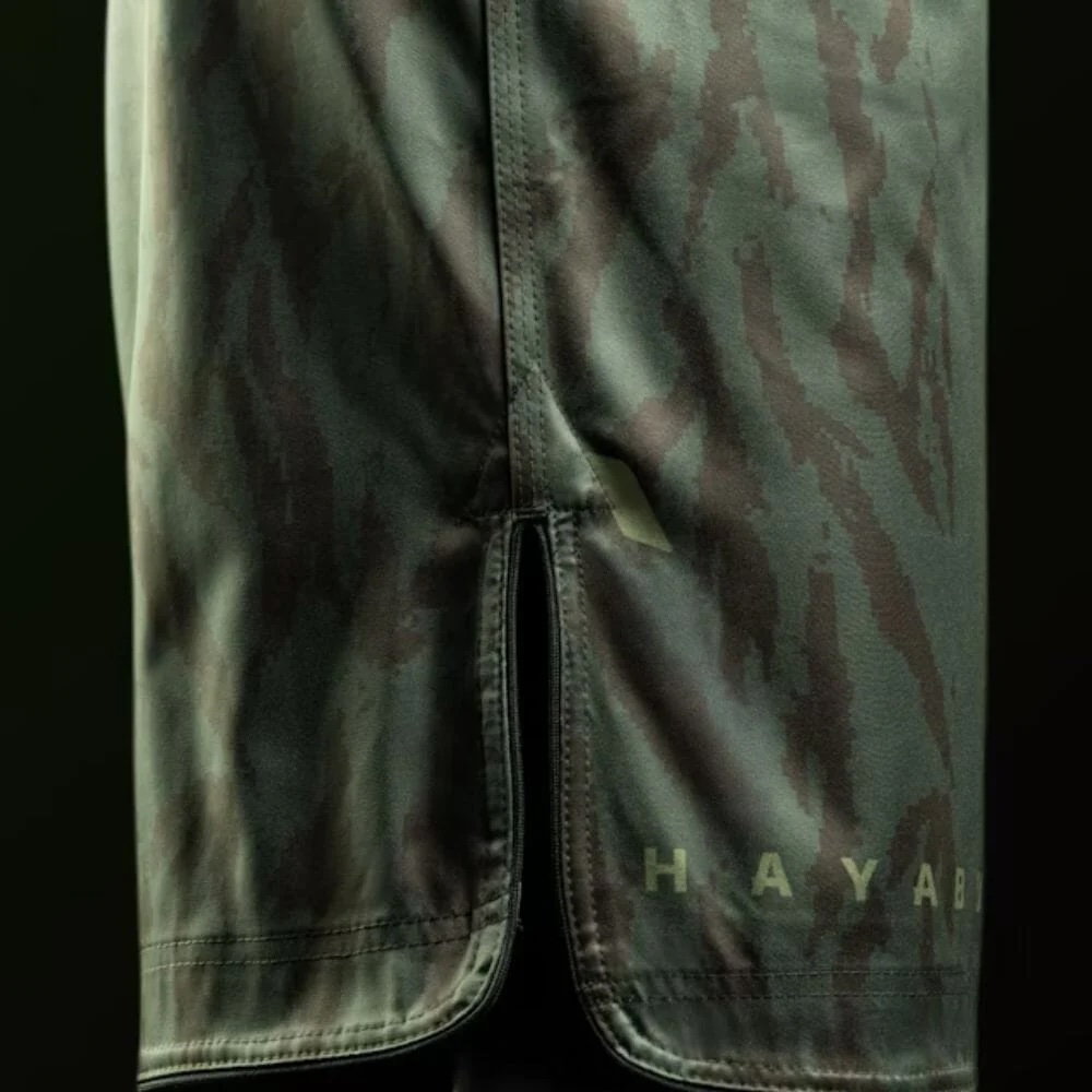 Hayabusa Fight Shorts Apex Long, Grün 6