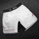 Hayabusa Fight Shorts Apex Mid, Weiß 3