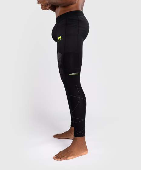 Venum Compression Pants Training Camp 4.0, Schwarz-Grün 3
