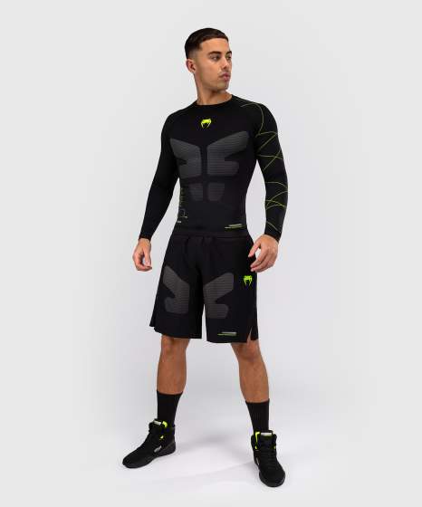 Venum Rash Guard Training Camp 4.0, Schwarz-Gün 5