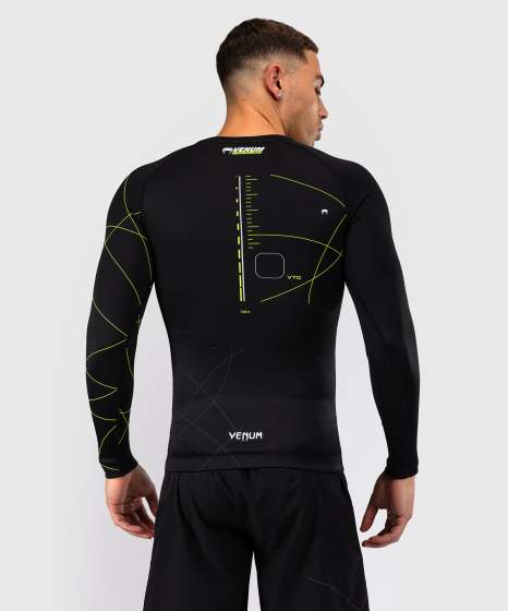 Venum Rash Guard Training Camp 4.0, Schwarz-Gün 7