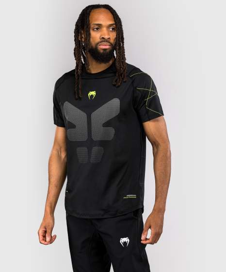 Venum T-Shirt Training Camp 4.0 Dry-Tech, Schwarz-Grün 2