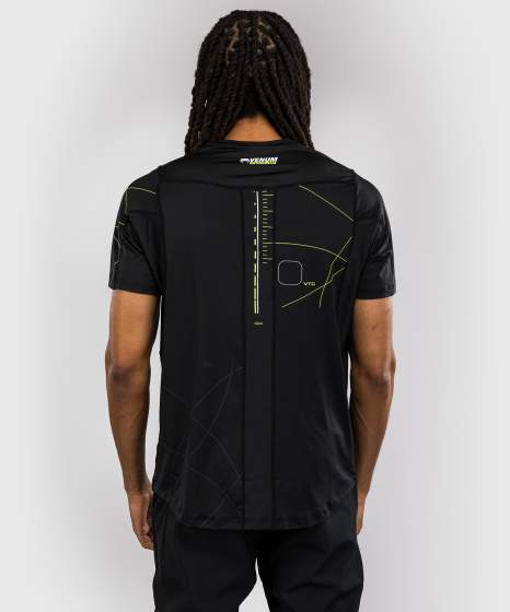 Venum T-Shirt Training Camp 4.0 Dry-Tech, Schwarz-Grün 3