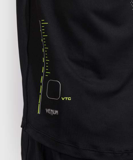 Venum T-Shirt Training Camp 4.0 Dry-Tech, Schwarz-Grün 4