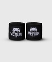 Venum Boxbandagen 2,5m Halbelastisch, Schwarz