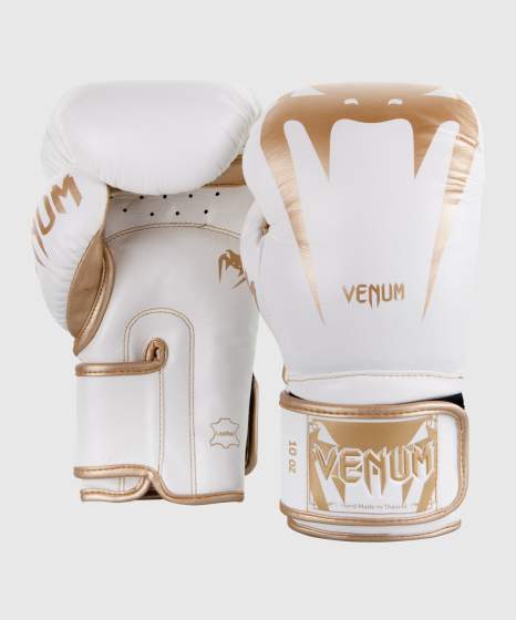 Venum Boxhandschuhe Giant 3.0, Weiß-Gold