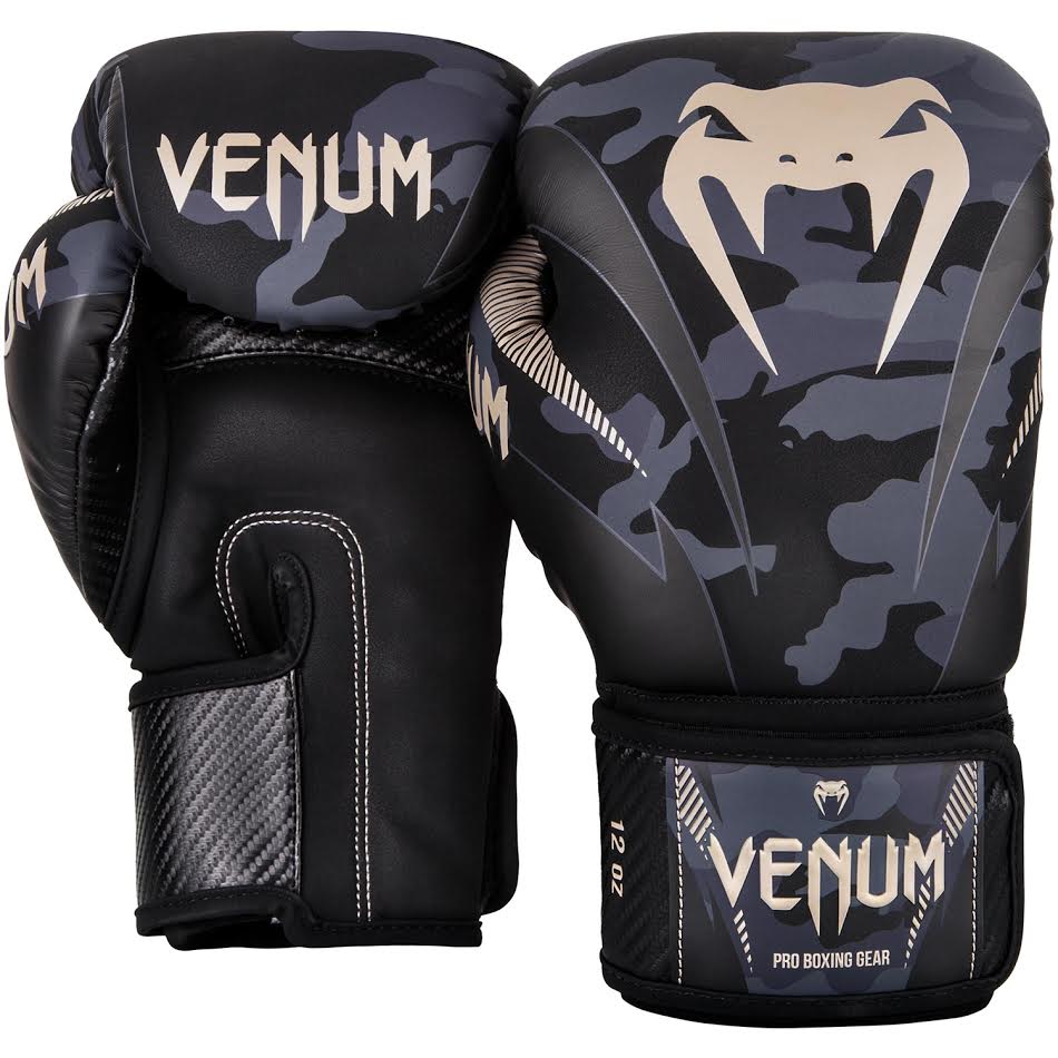 Venum Boxhandschuhe Impact, Schwarz