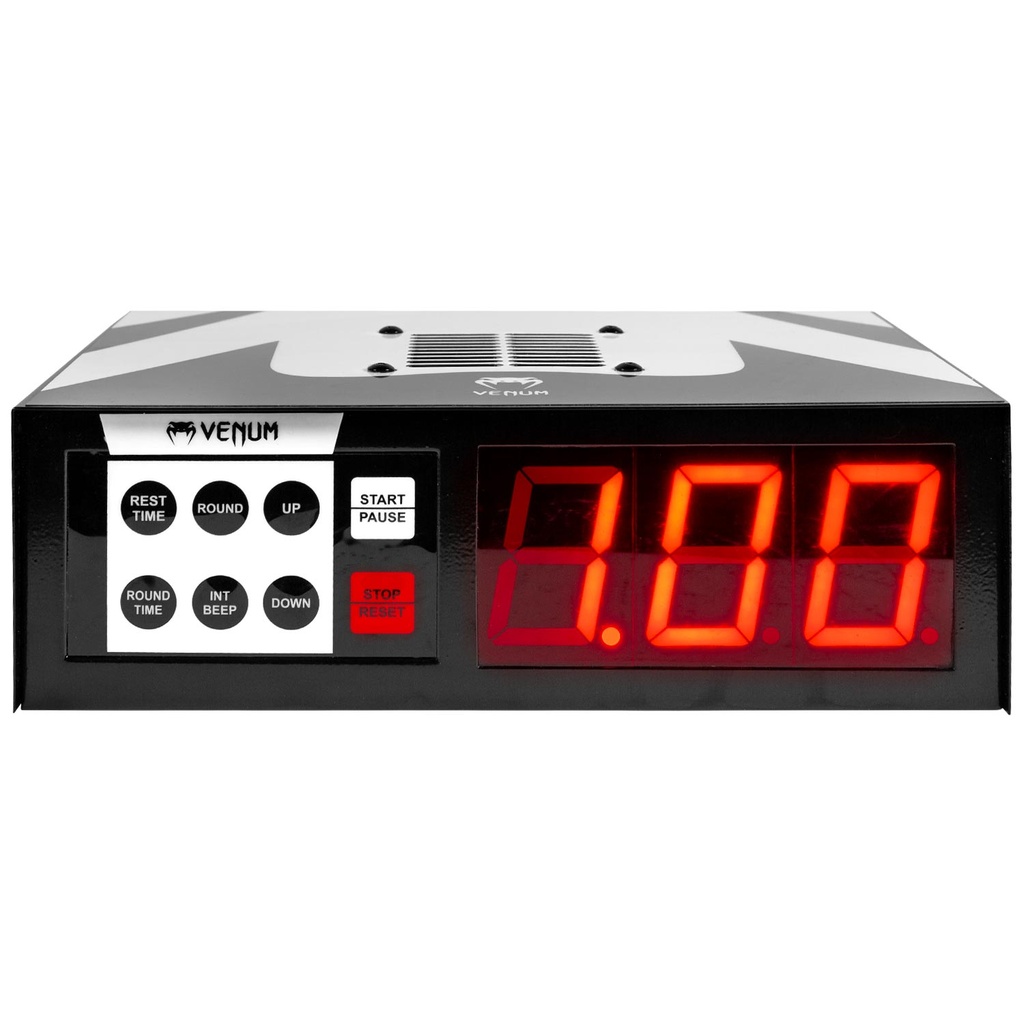 Venum Boxing Timer, Schwarz-Weiß
