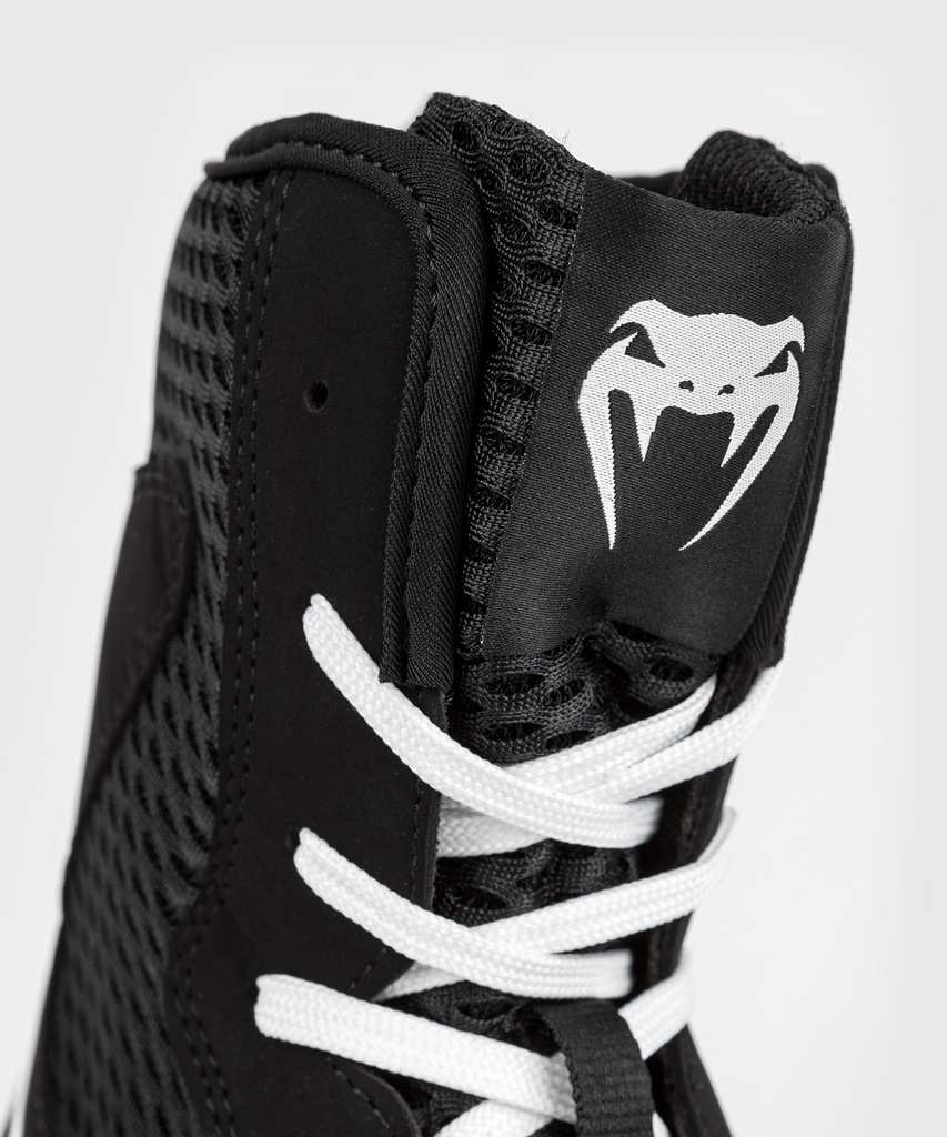 Venum Boxschuhe Contender, Schwarz-Weiß