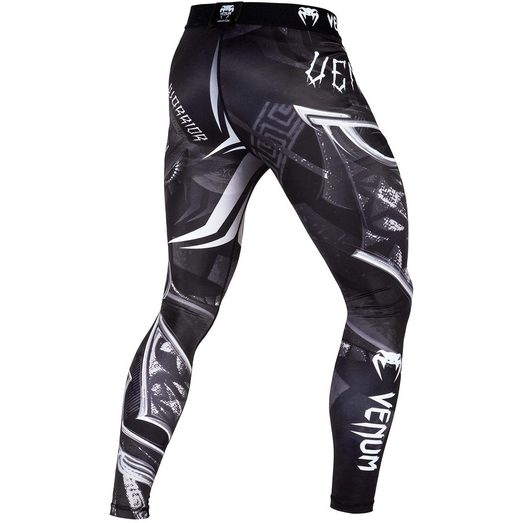 Venum Compression Pants Gladiator 3.0, Schwarz-Weiß