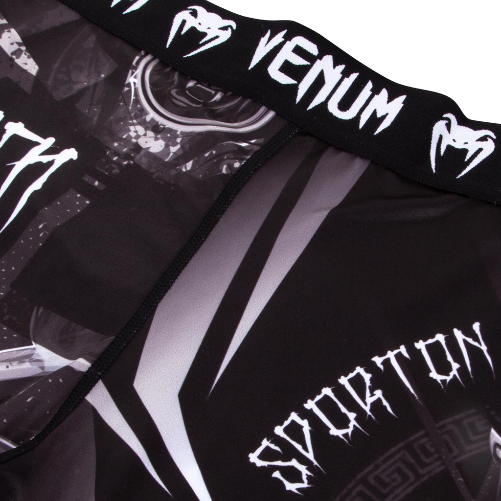 Venum Compression Pants Gladiator 3.0, Schwarz-Weiß