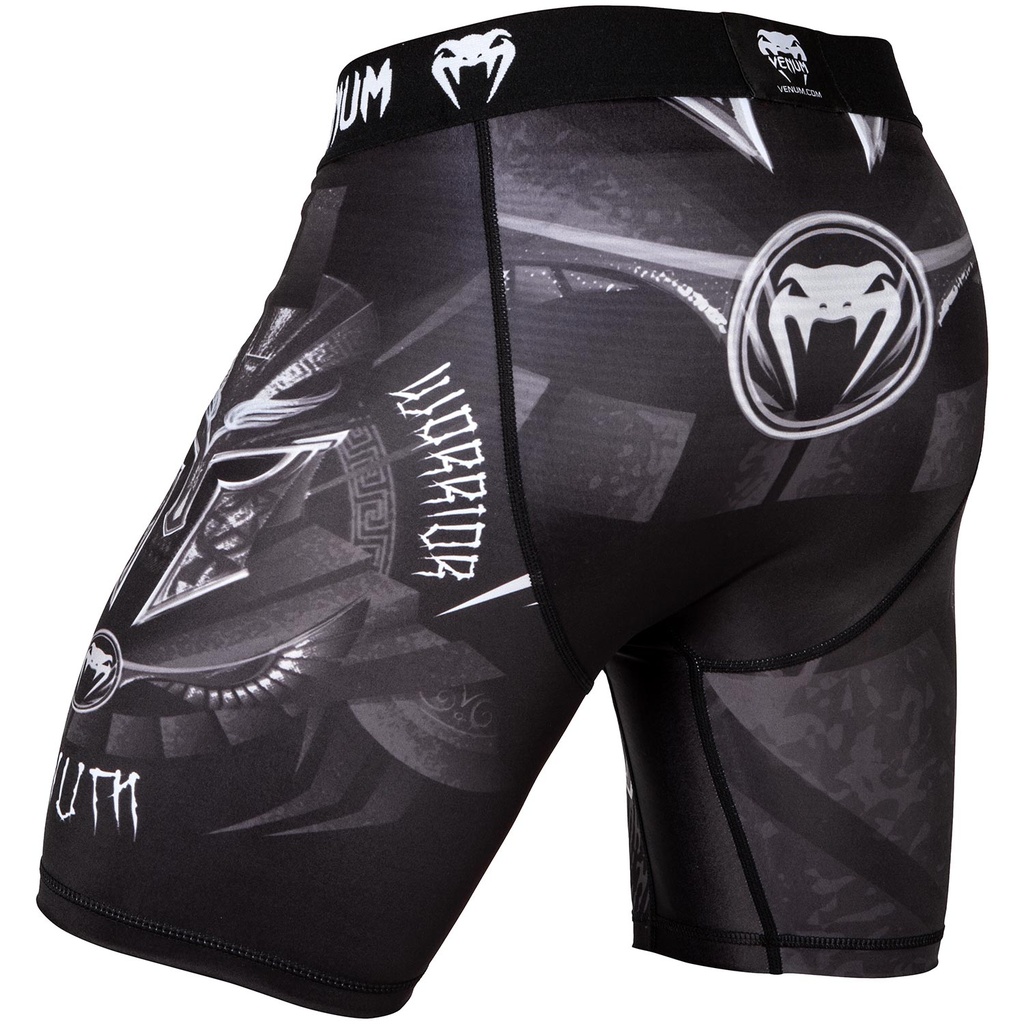Venum Compression Shorts Gladiator 3.0, Schwarz-Weiß