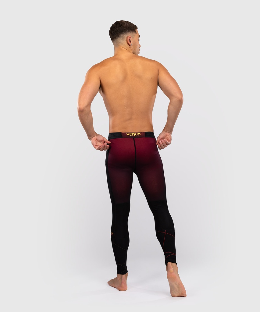 Venum Compression Pants Tactical XT, Schwarz-Burgundrot-Gold 3