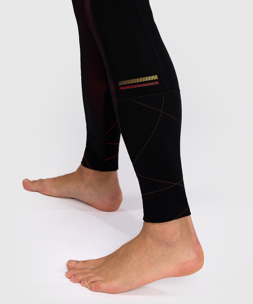 Venum Compression Pants Tactical XT, Schwarz-Burgundrot-Gold 7