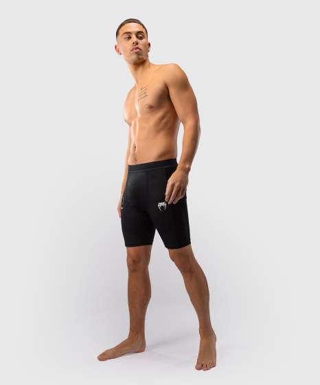 Venum Compression Shorts Tactical XT, Schwarz-Rot 3