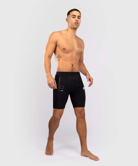 Venum Compression Shorts Tactical XT, Schwarz-Rot 4