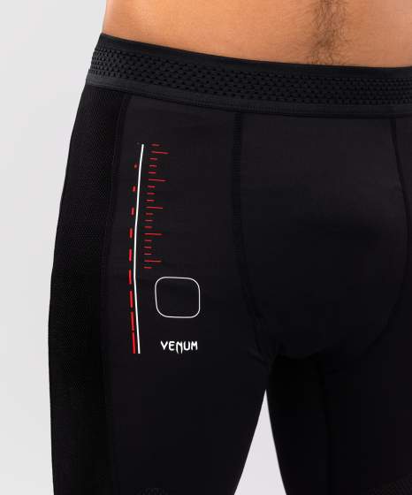Venum Compression Shorts Tactical XT, Schwarz-Rot 8