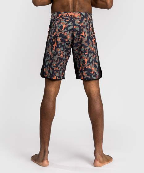 Venum Fight Shorts Jungle OPS, Orange-Canyon-Camo 3