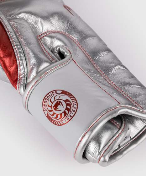 Venum Boxhandschuhe Giant 3.0 SE, Silber-Rot 2