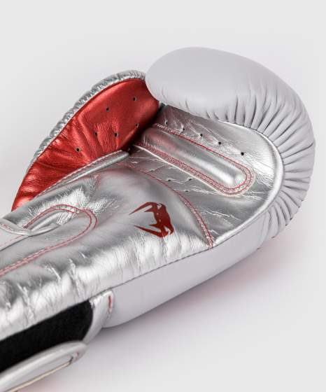 Venum Boxhandschuhe Giant 3.0 SE, Silber-Rot 3
