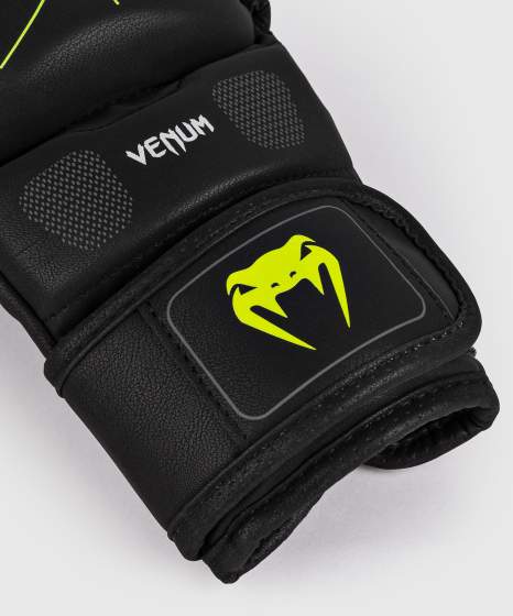 Venum MMA Handschuhe Sparring Training Camp 4.0, Schwarz-Grün 3