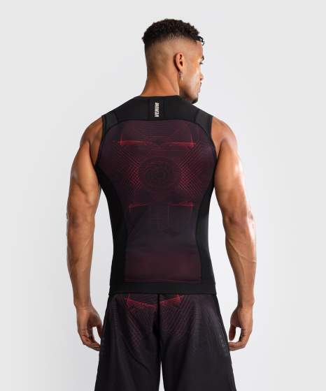 Venum Rash Guard G-Fit Air, Schwarz-Rot 3