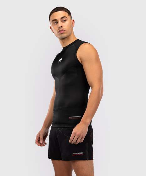 Venum Rash Guard Tactical XT Ärmellos, Schwarz-Rot 7