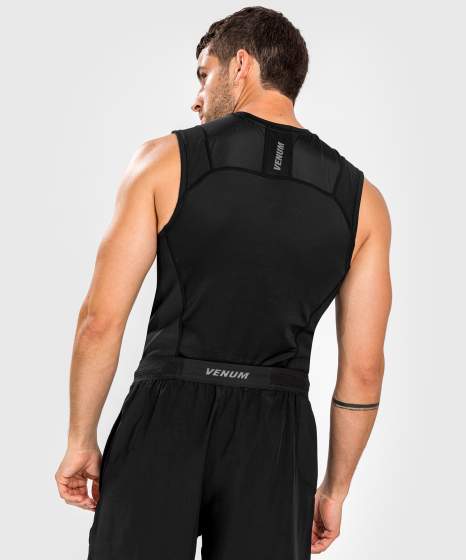 Venum Rash Guard G-Fit Air Ärmellos, Schwarz 2